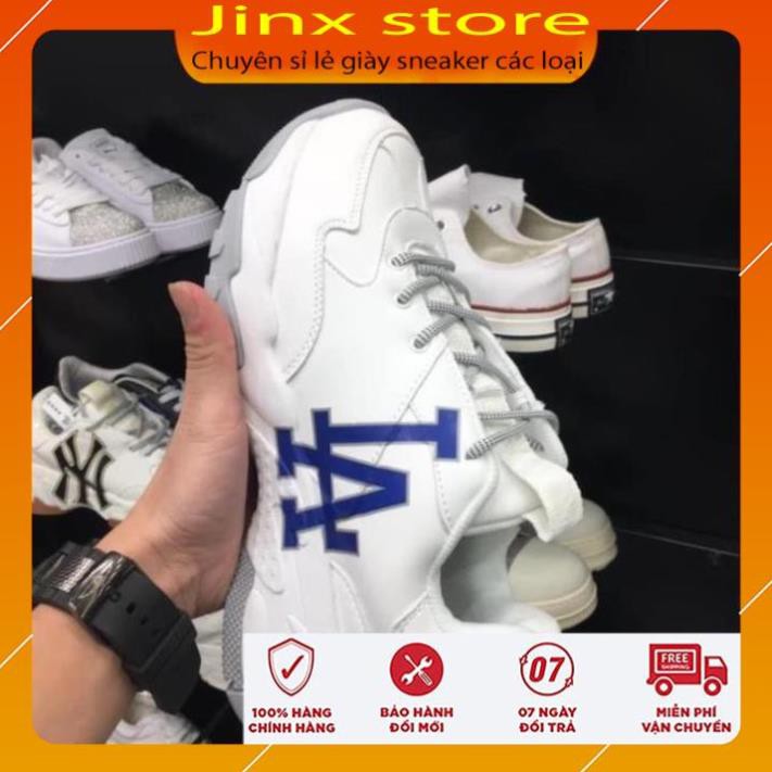 FALE Xả sale lớn nhất 12-12 Giày thể thao sneaker màu trắng phối chứ LA full size, full bill box hàng 1:1 ¹ new L !