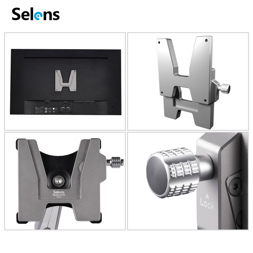 Giá đỡ màn hình SELENS xoay 360 độ tiện lợi cho chụp ảnh chuyên nghiệp
