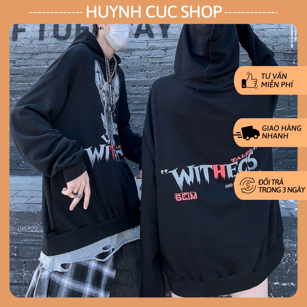 Áo Khoác Nỉ Hoodie IN PHÙ THỦY WITHECS KN16 | BigBuy360 - bigbuy360.vn