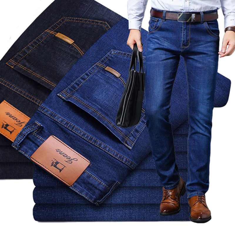 Quần Jeans Nam BEFOYI Dáng Ôm Mỏng Thời Trang