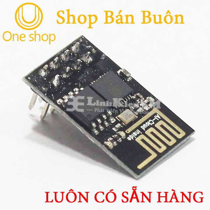 Module Wifi ESP8266-01 3.3V Wi-Fi 2.4 GHz, hỗ trợ WPA/WPA2