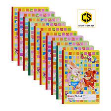 Vở ô li vở ô ly hồng hà 48 trang bạn nhỏ mã 0509 vở kẻ ô vuông dành cho học sinh tiểu học mẫu mới 20