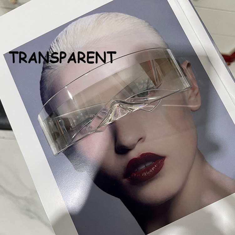 Kính mát thời trang hình chữ nhật kiểu công nghệ tương lai | BigBuy360 - bigbuy360.vn