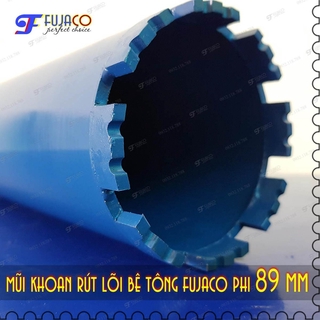 Mũi khoan rút lõi phi 89 mm - FUJACO