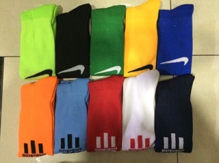 Combo "10 đôi" Tất dài đá bóng( màu ngẫu nhiên )