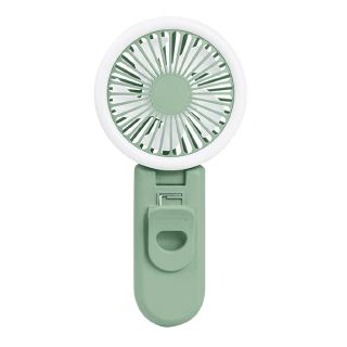 Quạt Mini Gắn Đèn Led Hỗ Trợ Chụp Ảnh