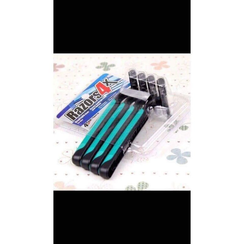 set 4 dao cạo râu