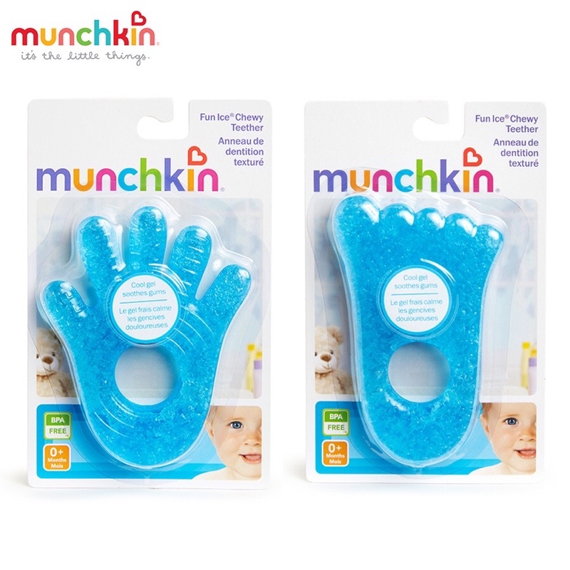 Gặm Nướu Gel Hình Bàn Tay / Bàn Chân Munchkin MK74001