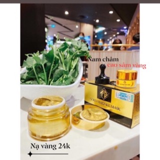 MẶT NẠ VÀNG 24K QLADY - MẶT NẠ TỪ TÍNH TẶNG NAM CHÂM + CAO MỤN SÂM VÀNG