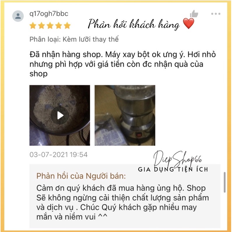 Máy xay hạt ❤️SALE❤️Máy xay cà phê hạt tiêu hạt ngũ cốc đa năng mini xay mịn tất cả các loại hạt nhanh chóng