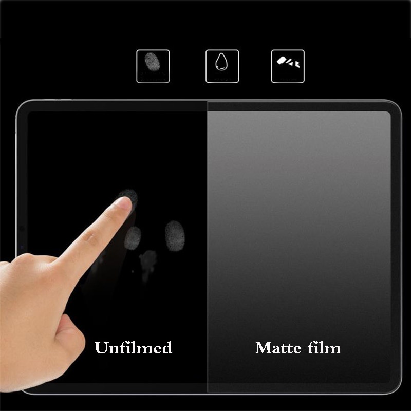 Xumu 2Pcs PET Paper Like Film Anti Glare For Huawei Matepad 11 Pro 10.8 12.6 Mate Pad 10.4 Matte PET Drawing Writing Screen Protector Painting Paperlike