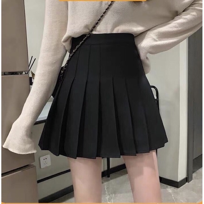 Chân váy xếp ly tennis Hina dáng ngắn lưng cao chữ A kiểu xoè mã Q16 | BigBuy360 - bigbuy360.vn