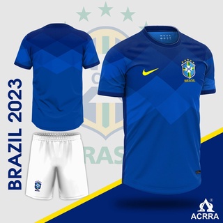 Áo bóng đá brazil, bộ áo bóng đá brasil WC2022