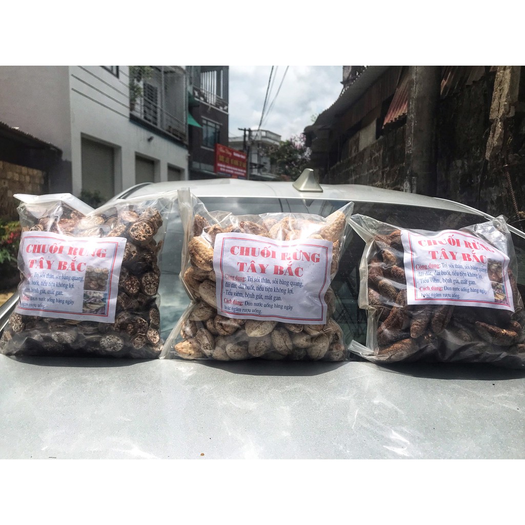 1Kg Chuối Hột Rừng Nguyên Quả [Khô] - Rẻ, Chất Lượng