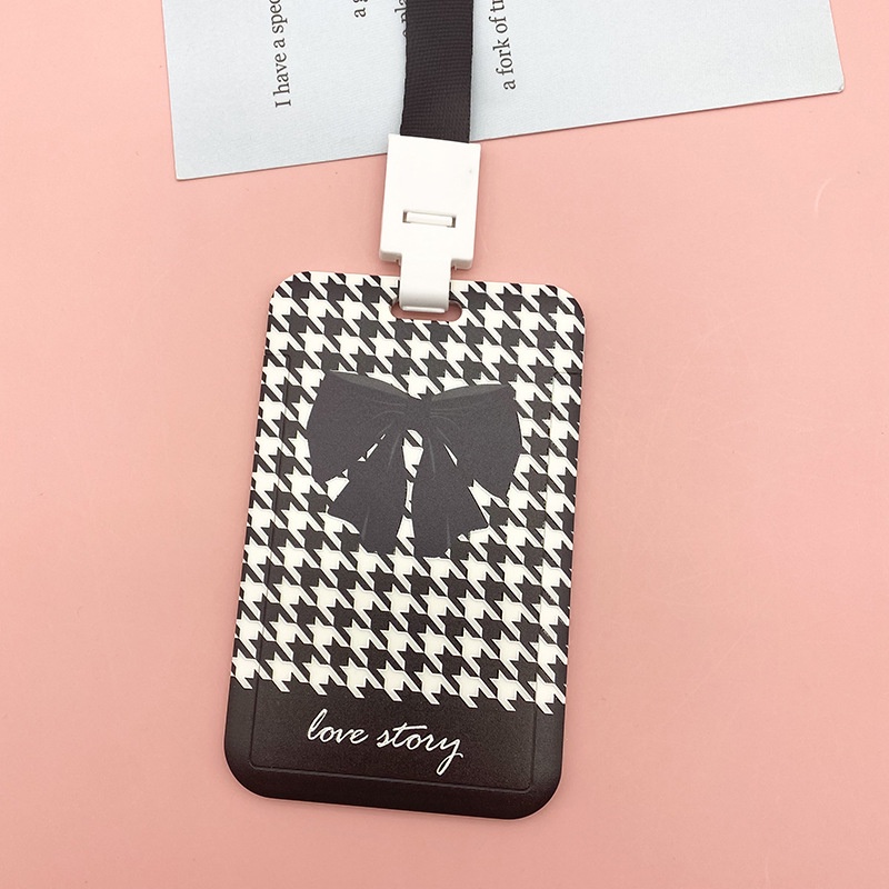 Vỏ Đựng Thẻ ID Có Dây Đeo Phong Cách Ins Cho Học Sinh Ốp