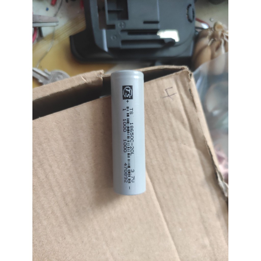 Cell pin 18650 TS 2000mah-5C  Cam kết đúng dung lượng 100%