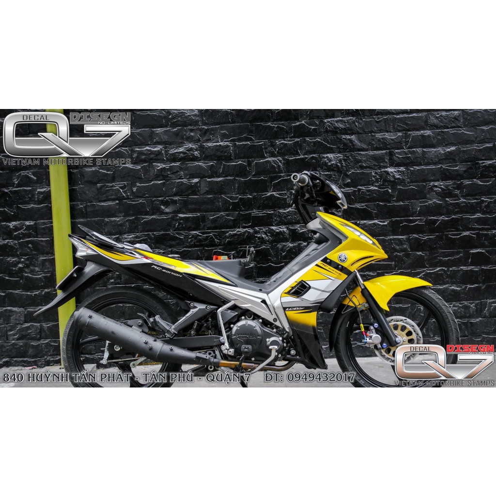 TEM RỜI EXCITER 2010 VÀNG ĐEN