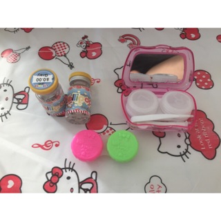 Lens mắt hàn quốc và thái 60k/ cặp tặng khay gương
