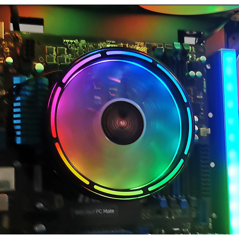 Quạt Tản Nhiệt CPU CoolMoon Glory - Intel - AMD - Làm Mát - Làm Đẹp - Hiệu Ứng