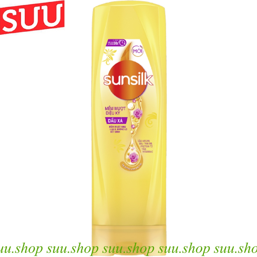 Dầu Xả Sunsilk 320g màu đen, màu vàng