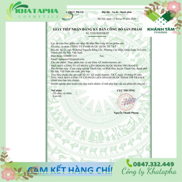 ! Viên sủi DoppelHerz A-Z Multivitamins Mineral