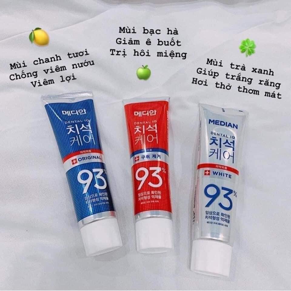 Kem đánh răng Hàn Quốc Median Dental IQ 93% Toothpaste