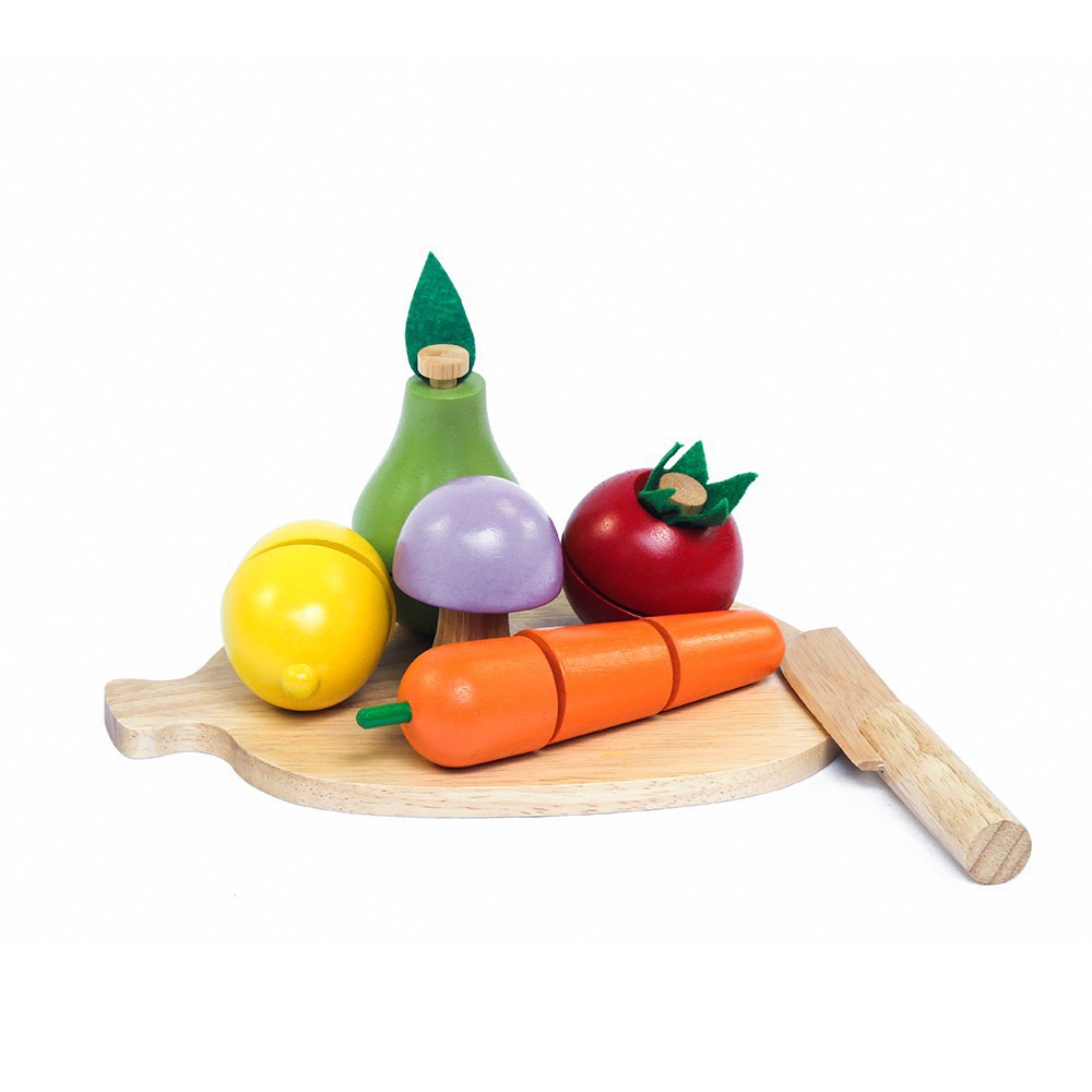Combo 3 món đồ chơi nấu ăn bằng gỗ nhỏ xinh đầy đủ chức năng chơi giá rẻ