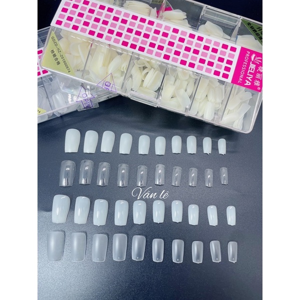 Móng up phom vuông đủ loại móng chuẩn đẹp JIELIYA