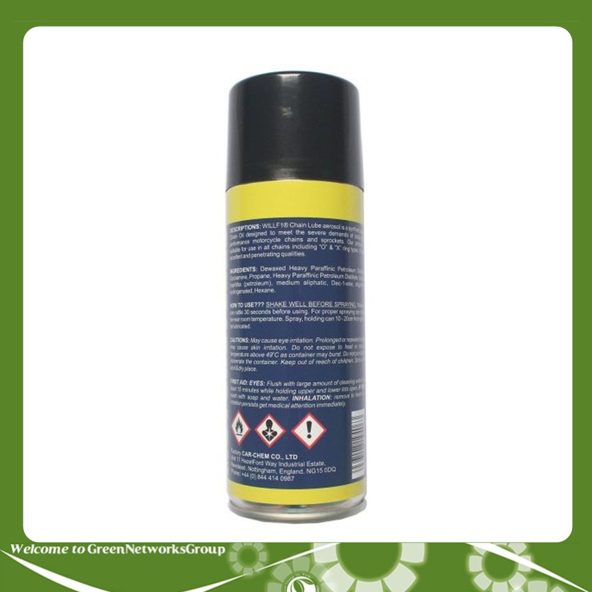 Chai xịt bảo dưỡng sên Special Will F1 400ml