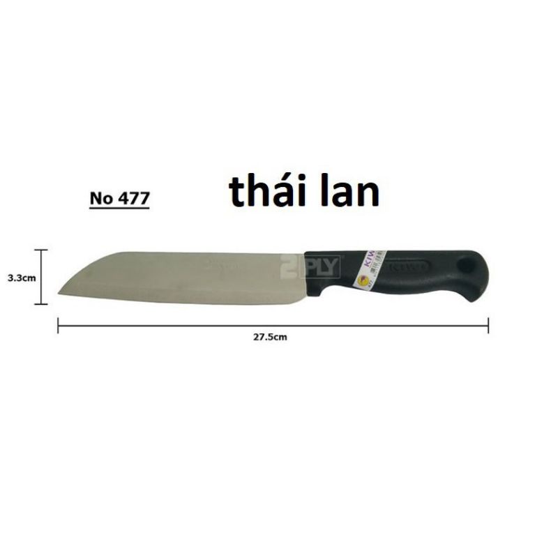 DAO INOX Kiwi THÁI LAN GỌT HOA QUẢ ĐỒ ĂN