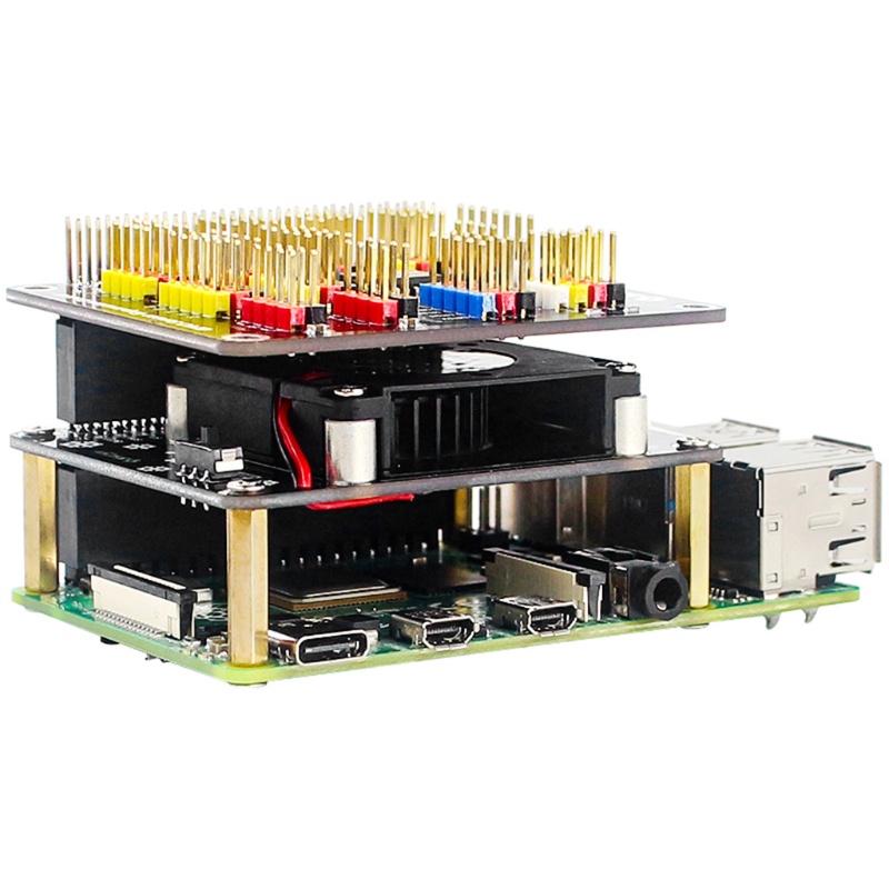 Bảng Mạch Mở Rộng Raspberry Pi 4b / 3b + / 3b / 3a Pi 4b Gpio Dc 5v 0.2a