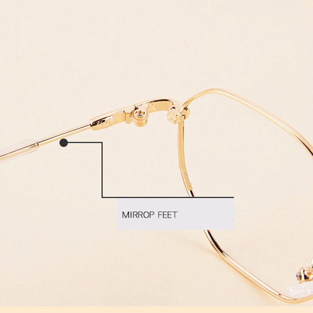 Mắt Kính Gọng Bát Giác Chống Ánh Sáng Xanh Thời Trang Phong Cách Hàn Quốc Cho Nữ