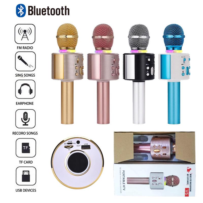 Micro không dây hát karaoke cho điện thoại và máy tính