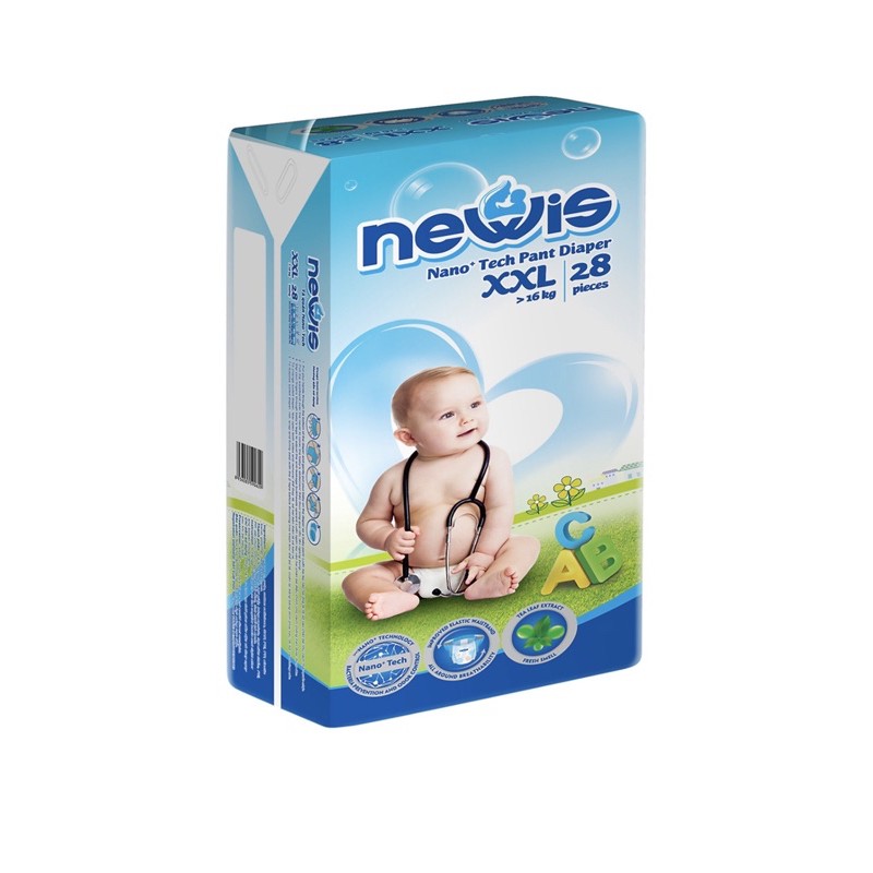 Tã Quần Newis Gói Đại XXL28 (28 Miếng)