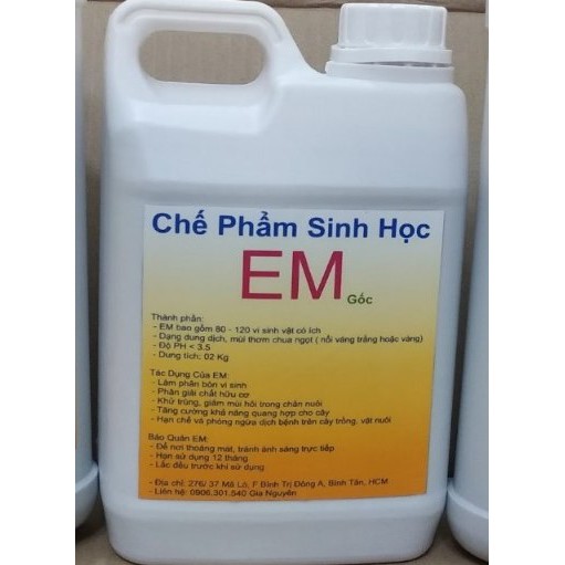 Chế Phẩm Sinh Học EM Gốc 2KG NoBrand