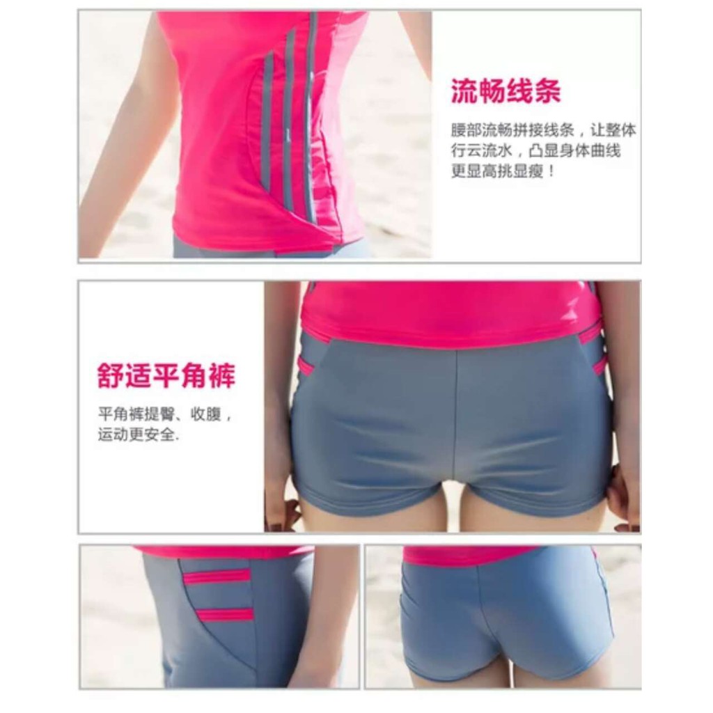 Đồ bơi nữ kín đáo phong cách trẻ trung - hồng | BigBuy360 - bigbuy360.vn