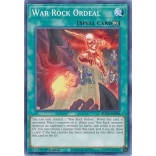 Thẻ bài Yugioh - TCG - War Rock Ordeal / BLVO-EN098'