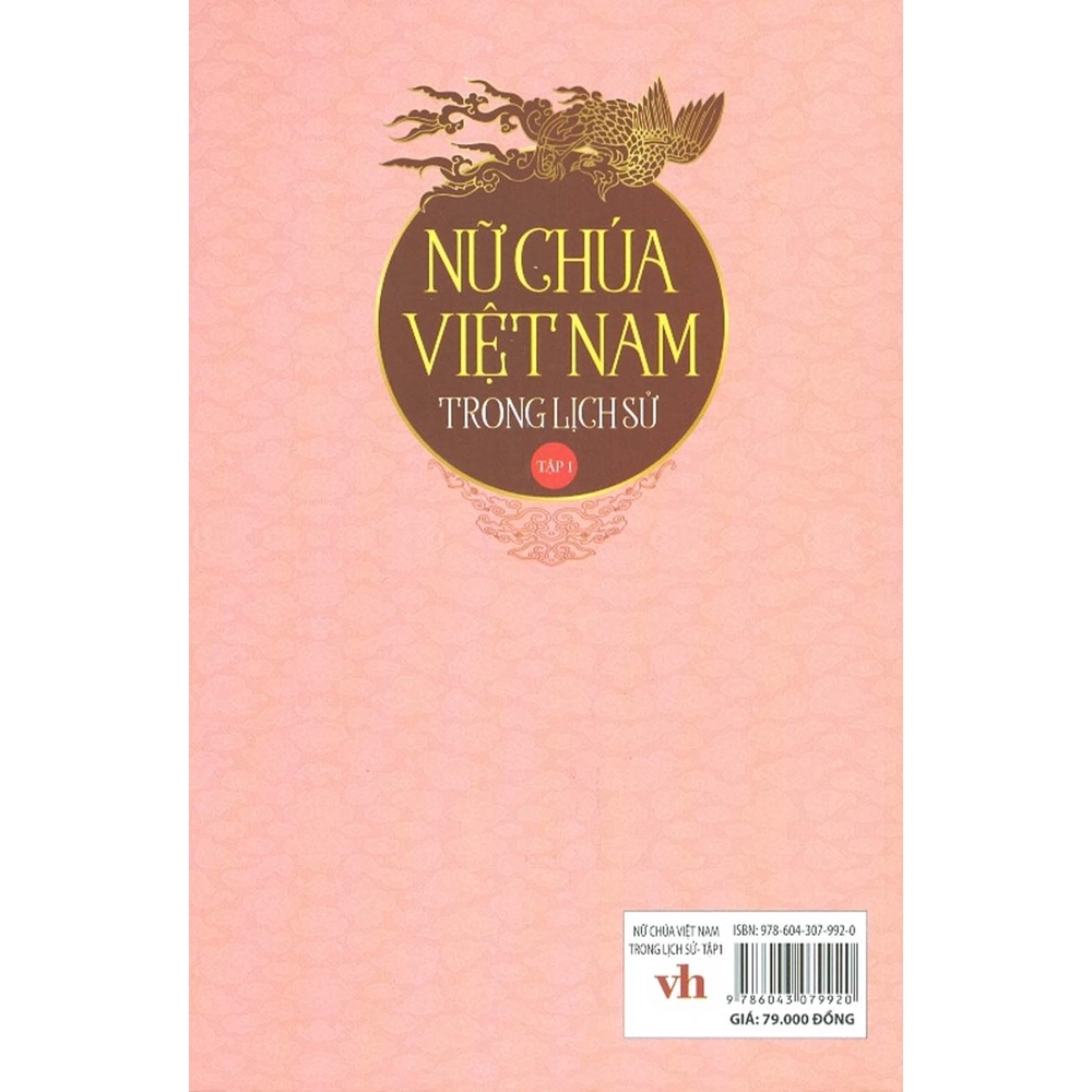 Sách - Nữ Chúa Việt Nam Trong Lịch Sử - Tập 1