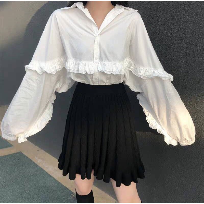 [RẺ VÔ ĐỊCH] sơ mi xinh vải lụa mềm mát (SM14)