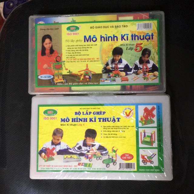 Bộ lắp ghép mô hình kĩ thuật lớp 4/5 - Bộ GD và đào tạo