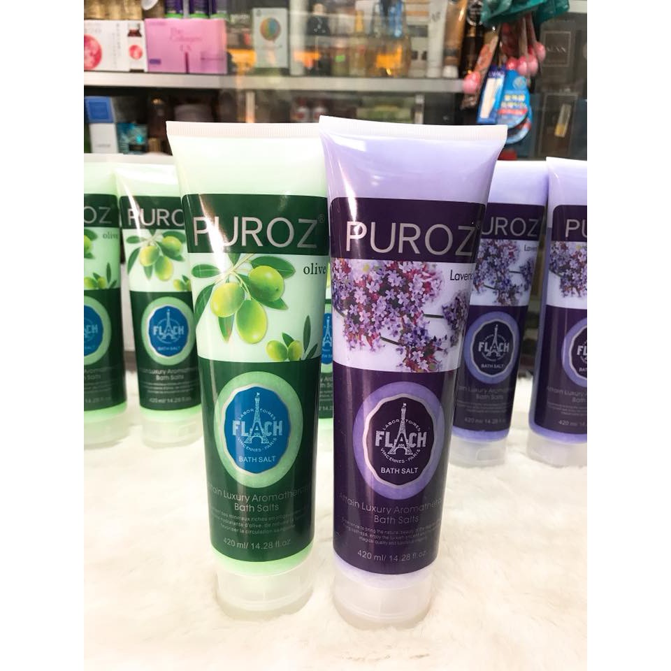 (420ml) MUỐI TẮM TẨY VẾT THÂM PUROZ PHÁP