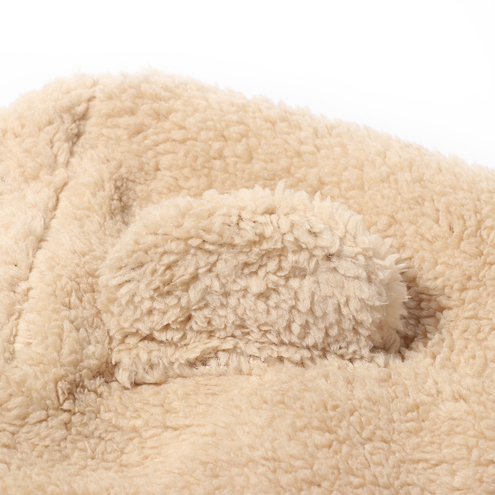 Mũ trùm đầu tích hợp khăn choàng hình gấu bông xinh xắn nhiều màu sắc thời trang mùa đông cho nữ