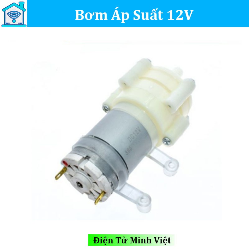 Bơm màng - Bơm nước tự mồi 12V Sử dụng động cơ 365