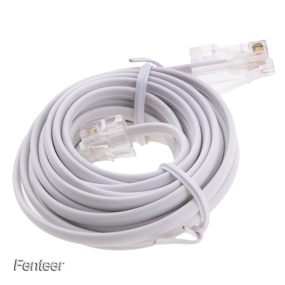 10ft RJ11 to RJ45 Ethernet 4 pin Modem Internet Router ADSL Telephone Cable | BigBuy360 - bigbuy360.vn