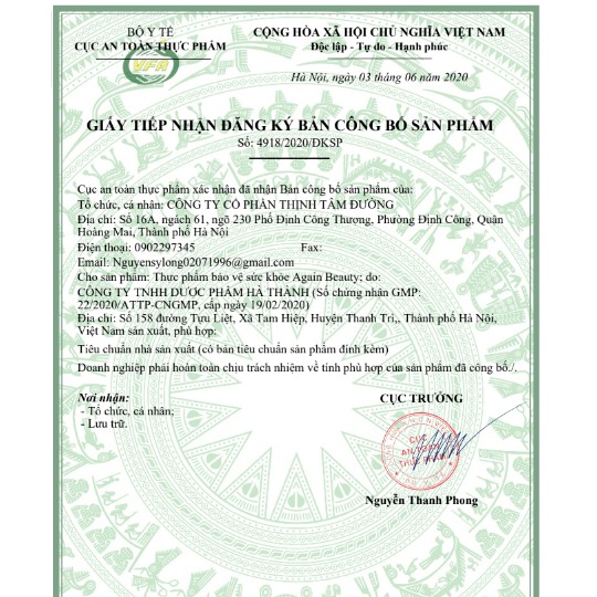 ✅ again beauty collagen viên sủi -CHÍNH HẠNG | Thế Giới Skin Care