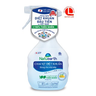 Chai Xịt Diệt Khuẩn Đa Năng Natuearth Công nghệ Nhật bản