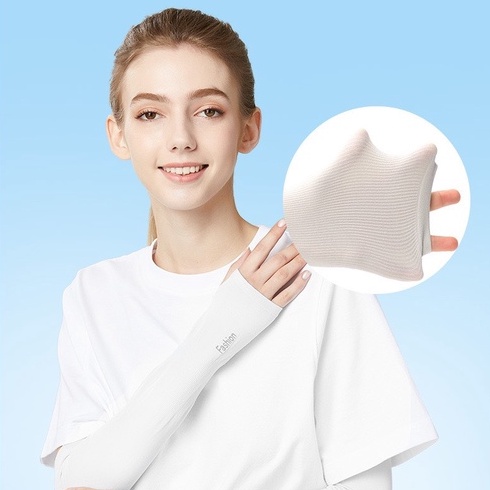 [ SIÊU RẺ ] Ống tay chống nắng nóng xỏ ngón, găng tay chống nắng khi đi xe máy và chơi thể thao