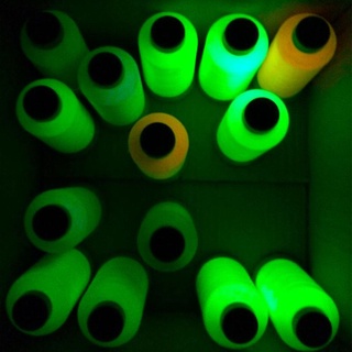 Cuộn chỉ dạ quang dài 1000yard làm đồ thủ công DIY