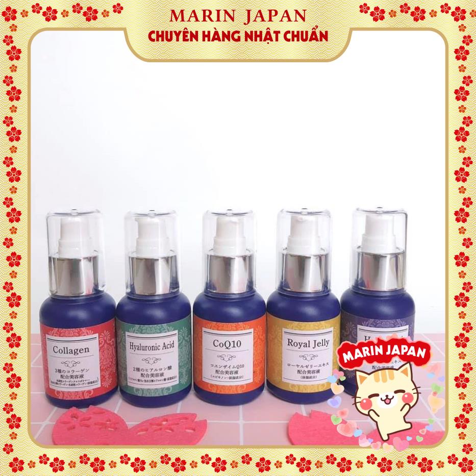 (Gía siêu tốt) Serum tinh chất dưỡng da 60ml hatomugi ý dĩ,Q10,collagen, sữa ong chúa, cấp ẩm hyaluronic Nhật Bản