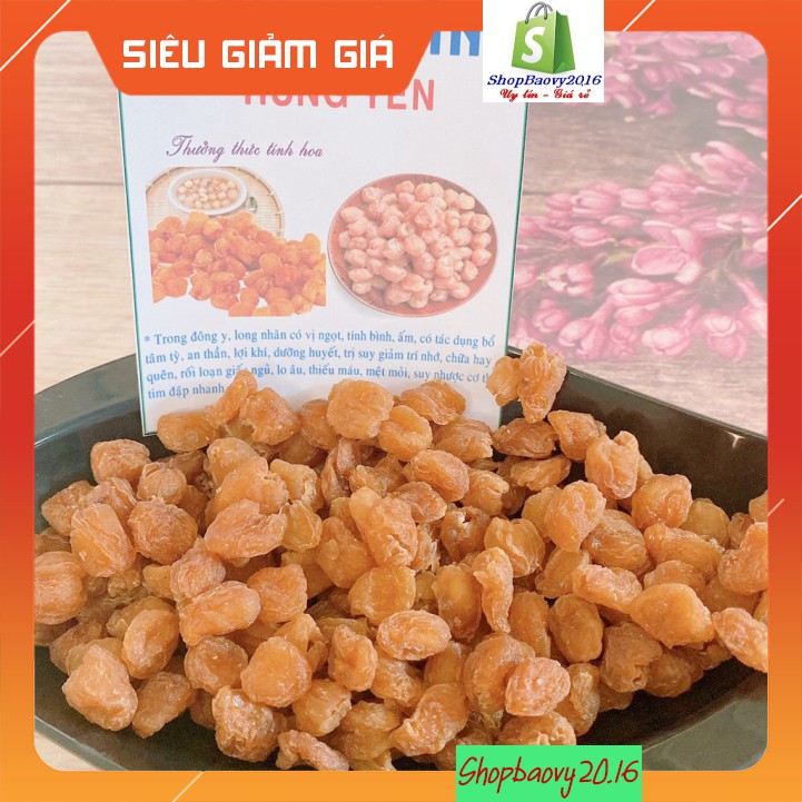 500g Long Nhãn sấy khô ♥Free ship♥ Nhãn Hưng Yên Loại Dẻo ngon ngọt